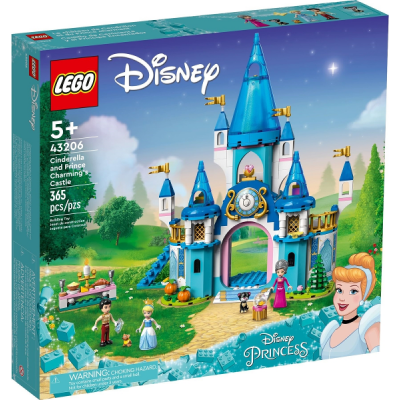 LEGO DISNEY Le château de Cendrillon et du Prince charmant 2022
